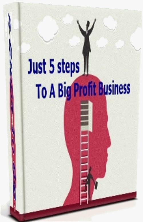 Product picture Just 5 steps To Big - Profit Small Report Business ----New, 
